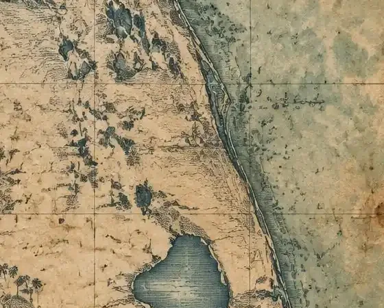 Chart clipping showing the Titusville filing location.